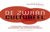DZC Programmaboekje 2016-2017 - De Zwaan Cultureeldezwaancultureel.nl/wp-content/uploads/2016/08/DZC... · Tango’s, milonga’s, ... Kraayenhofs bandoneon en het spel van Dobal
