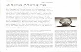 Meesters _ Zheng Manqing.pdf · taijiquan marc heyvaert zheng manqing zheng manqing (cheng man-ch'ing) was een bijzonder getalenteerd en gedreven man die hele leven lang hard gewerkt