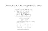Cursus Klein Vaarbewijs deel 2 (KVB2) - … 2.pdf · Doodtij komt in Nederland voor: A Ongeveer twee etmalen na de maanstanden Eerste kwartier en Laatste kwartier B Ongeveer twee