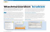 Wachtwoorden kraken - PC Trickspctricks.nl/downloads/pdf/wachtwoorden.pdfExpress, Outlook 200/2002/2003, IncrediMail, Eudora, Mozilla Thunderbird, Hotmail/MSN mail (via MSN Messenger)