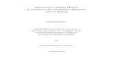 Microwave-matter effects in metal(oxide)-mediated chemistry and · PDF file · 2010-02-22in metal(oxide)-mediated chemistry and in drying ... Dielectric constant, dipole moment, dielectric