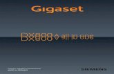 DX800 A all in one - Haagcom Telecommunicatie DX800 A Handleiding.pdf · 1 Gigaset DX800A all in one – uw veelzijdige huisgenoot Gigaset DX800A all in one / NDL / A31008-N3100-M101-1-5419