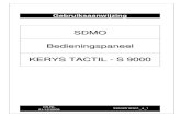 SDMO Bedieningspaneel KERYS TACTIL - S 9000nl.sdmo.com/Content/Subsidiaries/NL/Kerys Tactil S9000.pdf · 3/144 1. Présentatie van de KERYS Het MICS Kerys systeem bestaat uit een