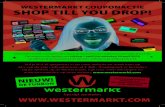 WESTERMARKT COUPONACTIE SHOP TILL YOU DROP! 4x11.pdf · €10,00 of meer gratis zakje decoratieve schelpen GRATIS VOORDEUR-BEVEILIGER T.W.V. €16,50 ... PERFECTO MANNENMODE GRATIS