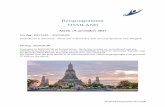 Reisprogramma THAILAND - Koninklijke Vereniging … Nakorn Sawan, aan de samenloop van vier rivieren, naar LOPBURI, zomerhoofdstad van het koninkrijk Siam, en beroemd om zijn koning