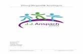 (hoog)begaafde leerlingen - anspach.nl · Januari 2012 Beleidsplan (hoog)begaafde leerlingen J.J. Anspachschool (01-2015) 2 Inhoud Beleidsplan ...