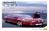RENAULT CLIO - autohaagzeeuw.nl - Uw Renault, Kia, … · renault clio hatchback & estate de renault clio laat je hart sneller kloppen. de sensuele lijnen, het expressieve front met