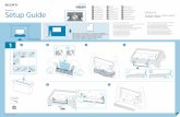 GB Setup Guide Setup Guide - Sony UK · sony kd-49xe83xx / 49xe80xx / 43xe83xx / 43xe80xx / fw-49xe80xx / 43xe80xx [gb, fr, es, nl, de, pt, it, se, dk, fi, no, pl, cz, sk, hu, ro,
