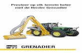Herder A4-folder Grenadier NL€¦ · Met de optionele joystickbediening maakt u uw werkplezier helemaal compleet. ... niets te wensen over De Grenadier wordt standaard geleverd met