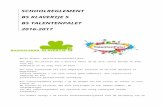 Model van schoolreglement voor het buitengewoon …talentenpalet.be/.../uploads/Schoolreglement-K5-TP-2016-2017.docx · Web viewWe stellen alles in het werk voor een goede communicatie