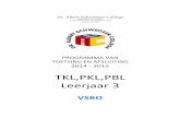 TKL,PKL,PBL Leerjaar 3 - VPCO … ·  · 2014-11-122 9 1 P3 S PW Methode Link Periode 1 HA/K 7, Verkoopregistratie, blok 17Methode Link Periode 2 , Professionele vaardigheden , blok