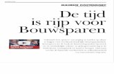 InFinance e-paper Bouwsparen - … · moct wordcn. olksbank ziet Bouwsparen niet als een ... maart het seminar ' Bouwsparxsn; de route naar een duurzame woningmarkt'. De …