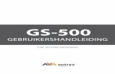 GS-500 - parkeerapparatuur.nl€¦ · 6 NL GS-500 Manual_NL_v1.2 1. ALGEMENE INFORMATIE De GSM-module GS-500 is een op micro-controller gebaseerd apparaat bedoeld om de toegang te