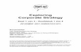 Exploring Corporate Strategy -  · PDF file  Voor de beste uittreksels ! Bron : Exploring Corporate Strategy – Johnson, Scholes & Whittington 3 Hoofdstuk 1 Introducing Strategy