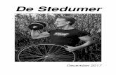 De Stedumer december 2017 - Stedum.com op zondag 4 … Stedumer december 2017.pdf · sy’ (Jacob de Haan voor Hafabra)en – met een prachtige saxofoonsolo van de pas veertienjarige