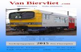 Miniatuurtreinen - Trains miniatures · 1 Van Biervliet .com Miniatuurtreinen - Trains miniatures Inschrijvingsprijzen 2015 Prix d’inscription Bruggestraat 66, 8770 ...