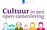 Cultuur in een open samenleving - immaterieelerfgoed.nl · functie, als thermometer voor de tijdgeest. ... Cultuur ook vragen hier naar te kijken in het kader van zijn advies over