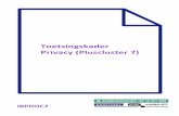 Toetsingskader Privacy (Pluscluster 7) - sambo-ict.nl Datakwaliteit ..... 53. Toetsingskader Privacy (pluscluster 7) IBPDOC7, versie 2.0 Pagina 4 van 69 P.18: Datalek ...