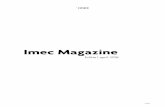 Imec Magazine · met effecten uit de kwantumfysica, die op nanoschaal verscheidene fysische en chemische eigenschappen beïnvloeden.