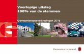 Voorlopige uitslag 100% van de stemmen - helmond.nl Helmond.nl/Documenten Helmond/Actu… · Bach-Smits, Jacqueline 332 3. van Aert, Jan 186 . Benoemde kandidaten • Alfabetisch
