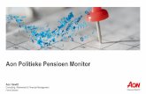 Aon Politieke Pensioen Monitor - Risk - Retirement - …€¢ geen gedelegeerde bevoegdheden voor de Europese Commissie of EIOPA (de Europese pensioentoezichthouder), • geen verplichting
