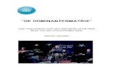 Leer improviseren over jazz-standards uit het Real Book ... · “DE DOMINANTENMATRIX” Leer improviseren over jazz-standards uit het Real Book met één overzichtelijke tabel Werner