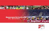 Sponsorbrochure FC Emmen · Sponsorbrochure FC Emmen 7 Naamsponsoring Om op een unieke manier nog meer TV-exposure te realiseren bieden wij u aan om voor het …