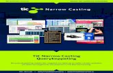 TiC Narrow Casting Querykoppelingsoftware.ticnarrowcasting.nl/Manuals/TiCBrochure-QuerykoppelingK.pdf · • Topdesk • Facilitor • Planon ... • Gropomotor • Google Analytics