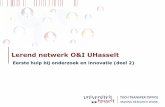 Lerend netwerk O&I UHasselt - Universiteit van vandaag · Communicatie van de dienst: verantwoordelijk voor de website van de dienst, Porta Mundi, publicaties (Hasselt University