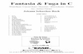 Fantasia & Fuga in C - edrmartin.com · Fantasia & Fuga in C Wind Band / Concert Band / Harmonie / Blasorchester / Fanfare Arr.: Jérôme Naulais Johann Sebastian Bach EMR 10911 1