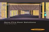 Novo Fire Door Solutions - novoferm.nl · Elke situatie vraagt om een eigen oplossing. In deze brochure vindt u per product de toepassingsmogelijkheden