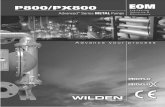 P800/PX800 - Wilden Pumpswilden-pumps.com/eoms/P800-PX800-ADV-MTL-EOM-08.pdf · P800/PX800 WIL-11220-E-08 REPLACES WIL-11220-E-07 Advance your process Engineering Operation & ...