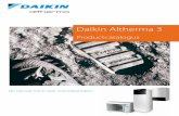 Daikin Altherma 3 · Servicepartners van Daikin worden automatisch gelinkt aan hun klant na registratie op https: ... Het Daikin Altherma 3 vloermodel is ideaal voor verwarming,