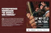 FOTOREPORTAGE VERNISSAGE - stripspeciaalzaak.be · et personage Thorgal ziet het levenslicht in maart 1978, in dé Belgische versie van het weekblad Kuifie, naar een scenario van