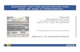 Jaarboek van het personenvervoer over de weg in … · over de weg in Vlaanderen 2003 2.3 Informatie per beherende entiteit. WEST-VLAANDEREN. 2 Geregeld vervoer in het Vlaamse Gewest