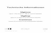Technische Informationen Uginox - METAFLEX … · Technische Informationen Uginox – Ugitop – Caminox Seite 2