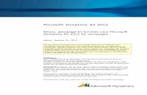 Microsoft Dynamics AX 2012download.microsoft.com/download/6/E/8/6E8303AA... · (EEUR) Oost-Europese Intrastat-lijsten (Microsoft Dynamics AX 2012 R2) .....214 (HUN) Importeren van