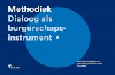 Methodiek Dialoog als burgerschaps instrument - … · Ron Bormans, Jan Heijmans, Janneke Nieuwesteeg, Karine Vinhuizen-Dekens, ... aan de hand van morele waarden. Het is belangrijk