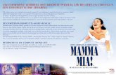 MergedFile - stage-entertainment.nl · MAMMA MIA! combineert ABBA's grootste hits met een energiek en komisch liefdesverhaal over alleenstaande moeder ... 'Knowing Me, Knowing You',
