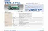 SOM-5890 COM-Express Basic Module Inteldownloadt.advantech.com/ProductFile/PIS/SOM-5890/Product... · Online Download Board Diagram SOM-5890 Ordering Information Part No. CPU LLC