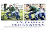 De mannen van Koefnoen - magazines-motivatie.nl april 2011.pdf · Hij pakt het script en leest de tekst van het ... Spamalot de Musical gaat op 14 april in premiè-re in Rotterdam.