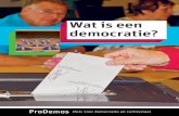 Wat is een democratie? - ProDemos - ProDemos - … · 2 ProDemos– Huis voor democratie en rechtsstaat Een democratie is een land waarin het volk regeert. Maar er is geen land ter