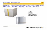 Gasgestookte condensatieketel DTG(E)130 - …nl.dedietrich-heating.be/download/file?file=var/ddth/storage/... · norm DTU 61.1 (P 45 204) en met name aan de instructie ... Display