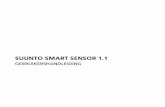 SUUNTO SMART SENSOR 1ns.suunto.com/Manuals/Smart_Sensor/Userguides/... · 1 WELKOM Welke sport u ook uitoefent, de Suunto Smart Sensor - de kleinste hartslagsensor op de markt met
