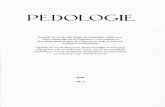 PEDOLOGIE - lib.ugent.belib.ugent.be/fulltxt/RUG01/000/010/491/RUG01-000010491-1990-XL-2... · D. Lefevre -Laboratoire de Géomorphologie et d'Etude du Quaternaire. Université Scientifi