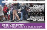 Deep Democracy Plaats maken voor de andere stemdeep-democracy.net/wp-content/uploads/ngo29_nl-artikel-deep... · D eep Democracy is een inte-ressante methode om op een inclusieve