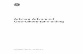 Advisor Advanced Gebruikershandleiding - … Advanced... · Inhoud Voorwoord iii Typografische conventies iii Belangrijke opmerking iii Bediendelen en lezers 1 Algemene toetsreeksen