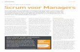 Scrum voor managers - prowareness.nl · 10 Kwaliteit in Bedrijf februari 2014 SCRUM IS SIMPEL Scrum bestaat uit één resultaat, twee lijst-jes, drie rollen en vier meetings. Meer