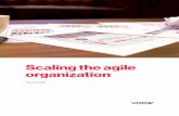 Scaling the agile organization - vodw.com€¦ · Scaling the agile organization hitepaper januari 216 VDW 3 Inhoudsopgave 4 Van scrumteam naar agile op schaal 5 De juiste werkvorm