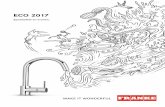 ECO 2017 - Engelsdownloads.engels.be/CataGH/Franke_Eco_2017.pdf · Geïntegreerde Franke overloop De elegant bedekte overloop, waarbij de opening en de schroef schuilgaan achter een